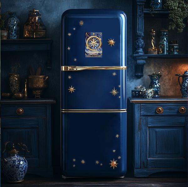 Картина по номерам Фрея PNBM-034, Таро. Колесо Фортуны, (на магните) 10х15 см