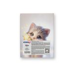 Бизнес-блокнот A6 64 л. 24 шт, клетка, матовая ламинация, Замурчательный пушистик 01144, Светоч ББ93