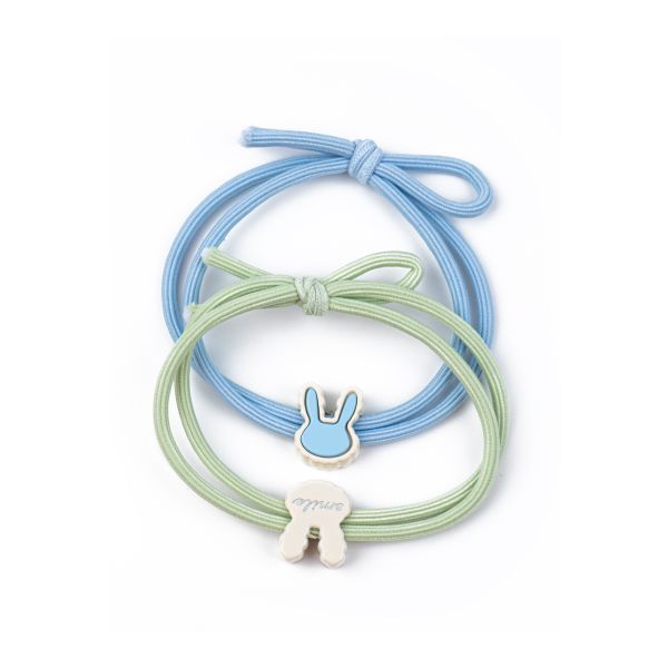 Набор резинок для волос 10 шт (5х2 шт), №01 ассорти, Cherry Mary TR07063