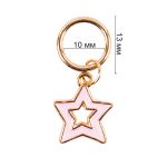 Кольца маркировочные металл, 6 шт, №02 с подвесками лето, Gamma MKK-06