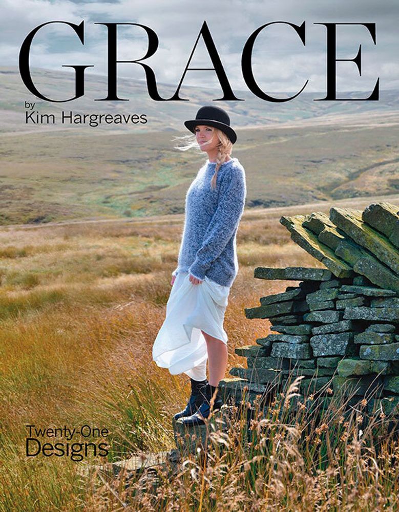 Книга. Rowan Grace, дизайнер Kim Hargreaves, 21 моделей, 978-1-906487-26-3 /TOS/
