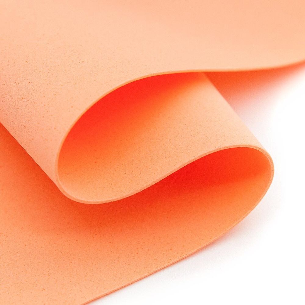 Фоамиран EVA-1010, 10 шт, 20х30 см, 1 мм., Astra&Craft (ZK-026/BK038 персиковый)