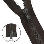 Молния трактор Arta Т6 (6 мм) 2 зам., разъем., 75 см, цв. 175 т.хаки, уп.5 шт