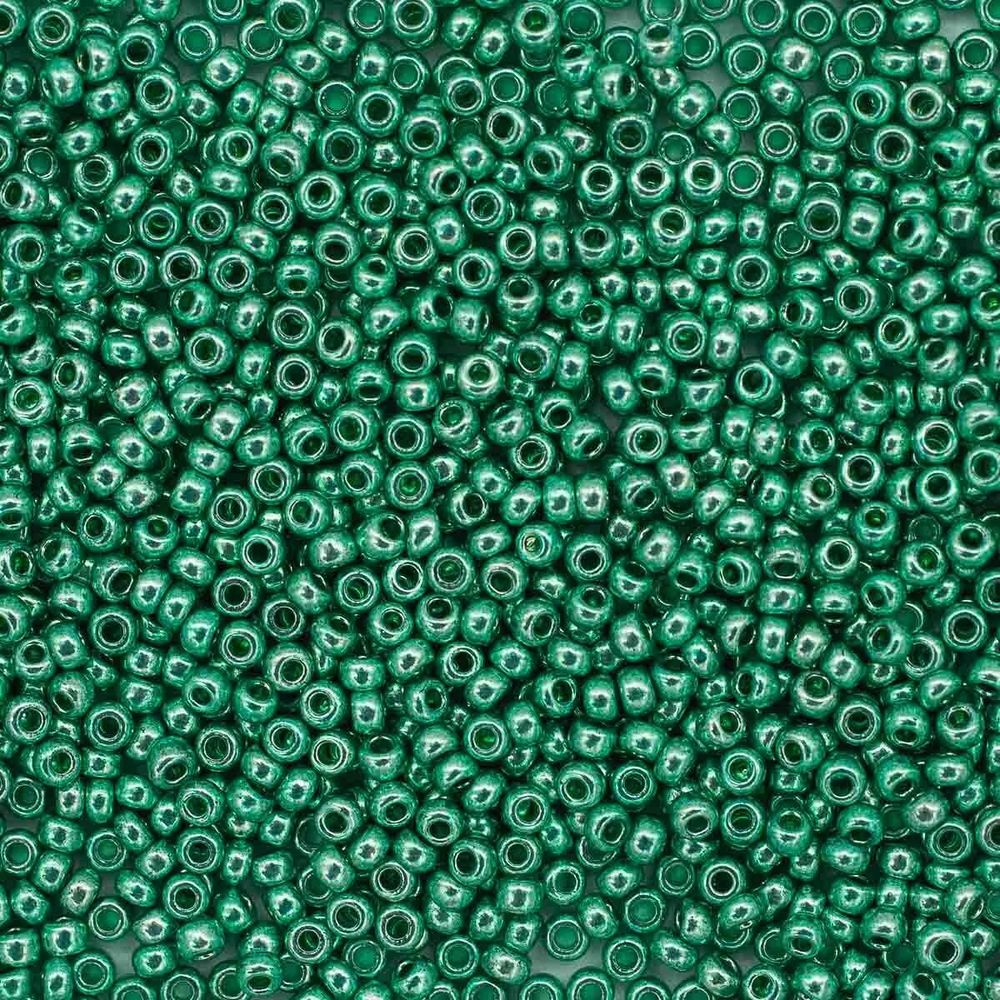 Бисер Preciosa Solgel metallic 10/0 (2.3 мм), 100 г (5х20 г), цв. 18558