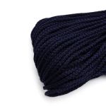 Шнур полипропилен круглый вязаный ⌀6.0 мм / 100 метров, 6-28 т.синий