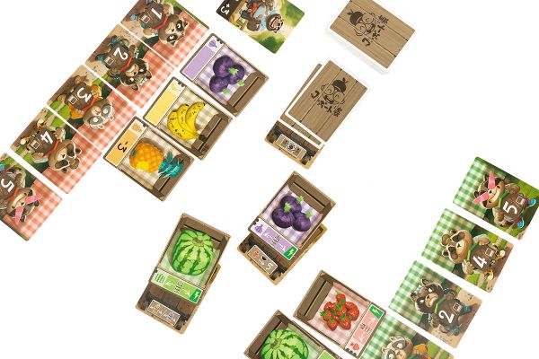 Игра настольная Тануки. Охота на фрукты, Эврикус BG-11069