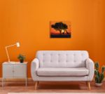 Алмазная (кристальная) мозаика Фрея ALPD-268, на подрамнике Сафари, 50х40 см