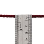 Шнур плетеный ⌀4.0-5.0 мм / 100 метров, 008 бордовый