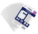 Файл-вкладыш А4 60 мкр. глянц., 20 шт, Premier, прозрачный, Expert Complete