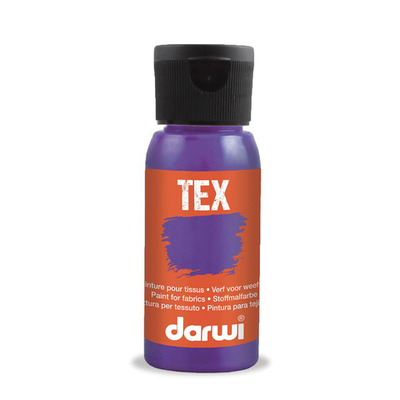 Краска для ткани Darwi TEX, 50 мл, 931 лиловый