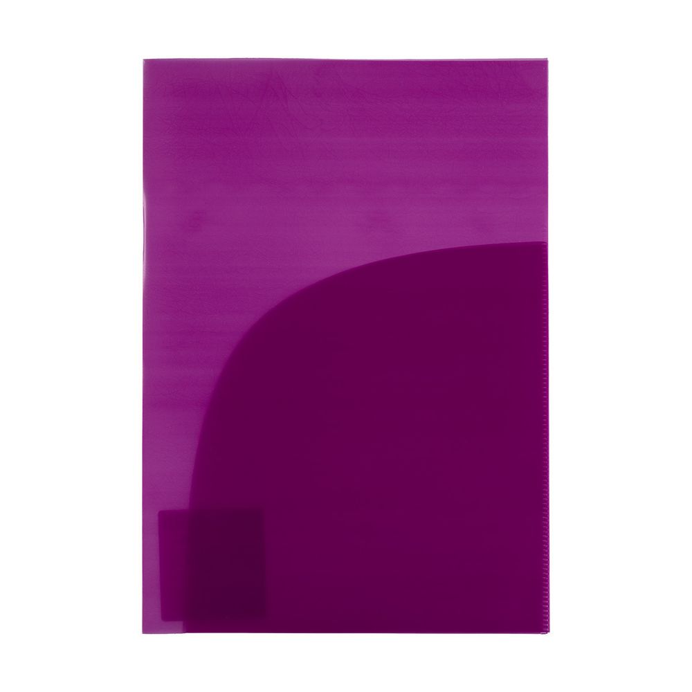 Папка-уголок (2 кармана) A4 180 мкм волокно, 20 шт, пурпурный EC210030222, Expert Complete