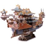 Пазл 3D, серия Корабли 351 элемент, Королевский Дракон, Rezark STH-011