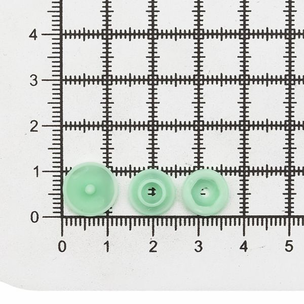 Кнопка рубашечная ⌀12,5/10мм пластик (≈1000 шт) New Star (199 салатовый)