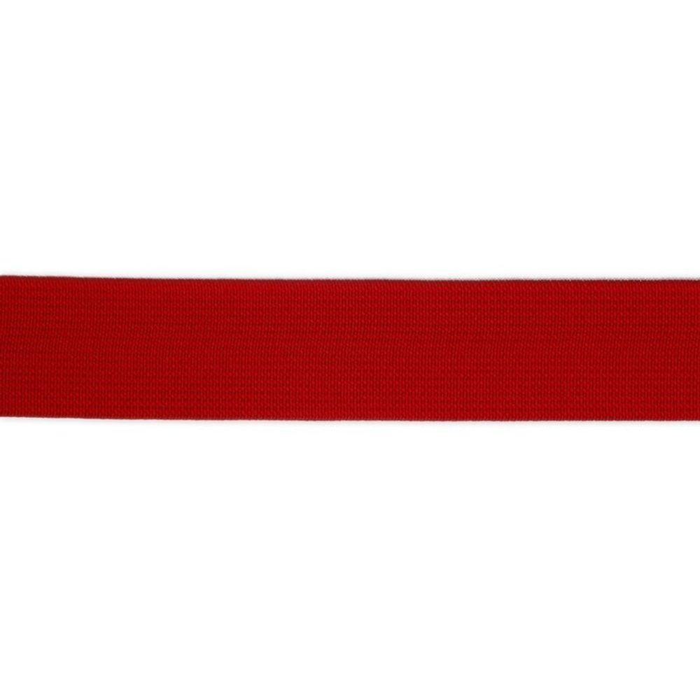 Резинка тканая 25 мм / 25 метров, 115 красный, Gamma 2025 цв.