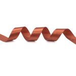 Лента атласная 1-сторонняя 25.0 мм / 22.86±1 метров, 074 медно-коричневый, Globus