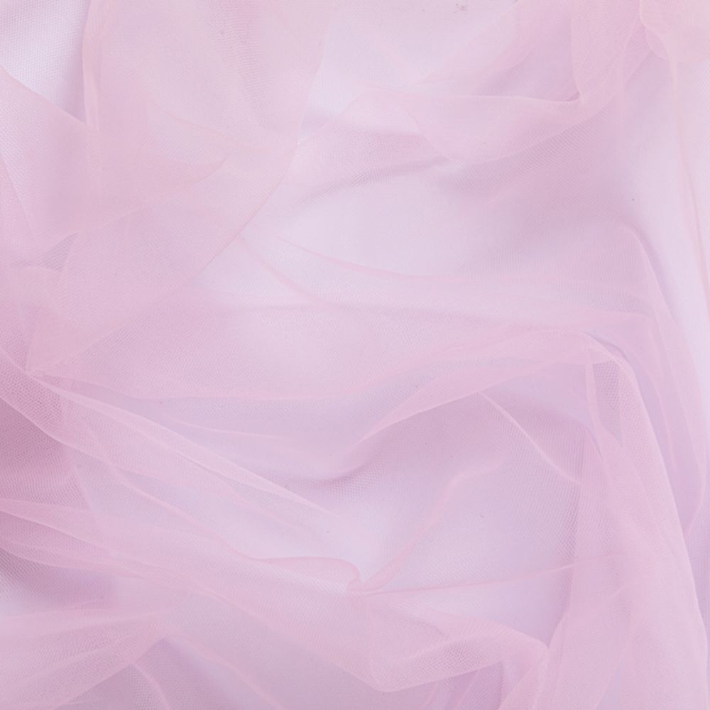 Фатин мягкий (Еврофатин) 20±1 г/м², 200х160 см, 100% нейлон, 03 розовый, Gamma FTS