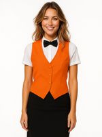 Габардин 150 г/м², 150 см / 50 метров, TBY.163962, цв.неон оранжевый