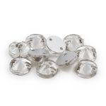 Хрустальные стразы пришивные круглые 8мм, 10 штук Astra&Craft (CY001 прозрачный), 4AR177/178/185