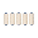 Нитки швейные бытовые Gamma 40/2, 365 м / 5 кат, №126 кремовый