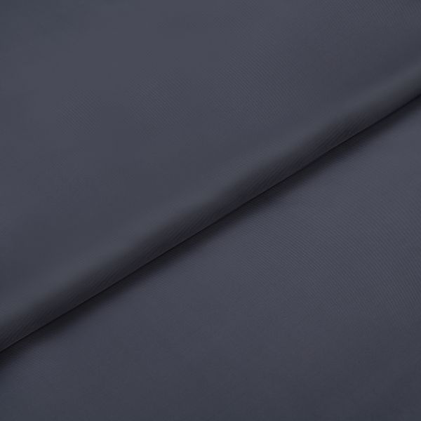 Ткань подкладочная (таффета) 180Т, 57 г/м², 200х152 см, 375 т.т.серый, Gamma 180Т