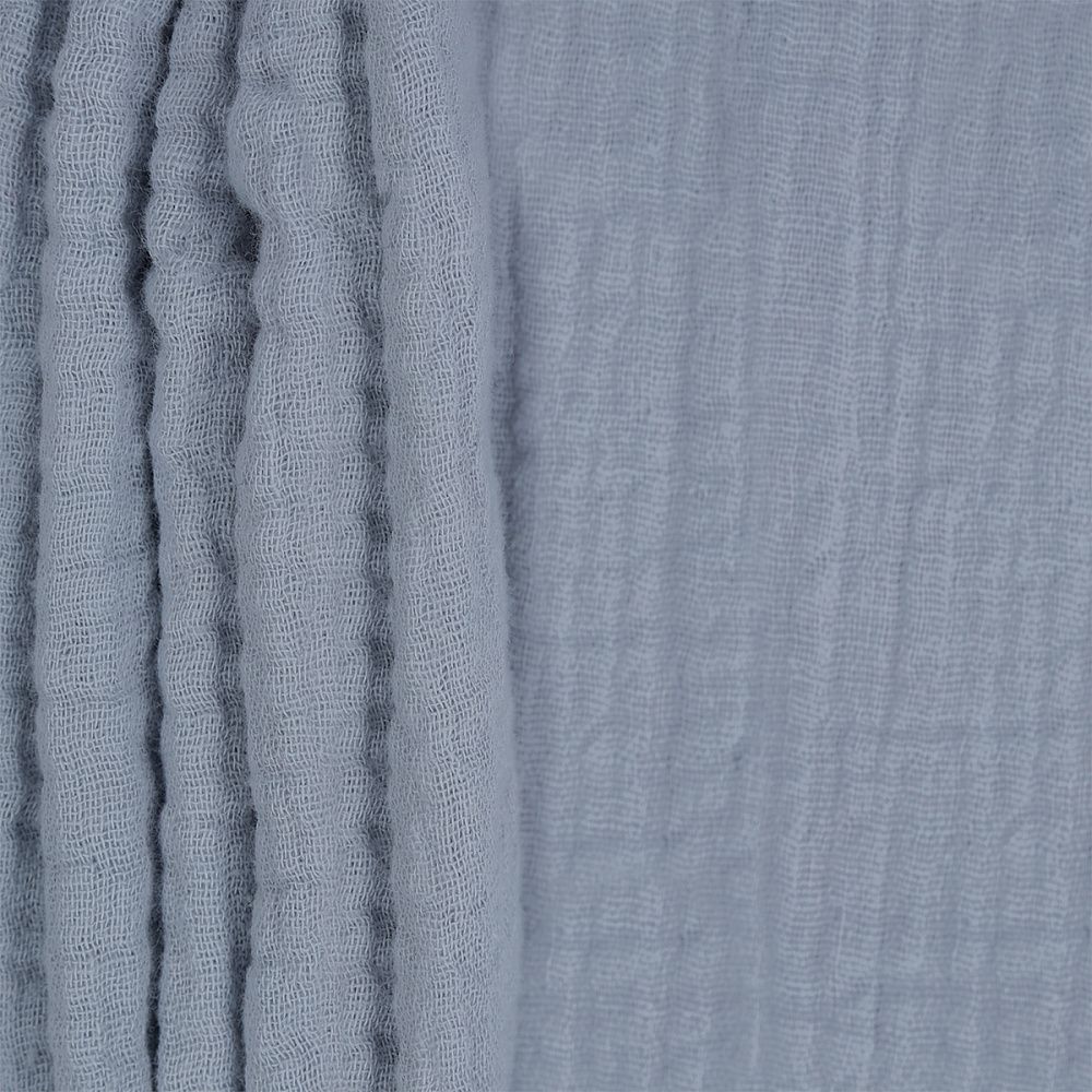 Муслин 125 г/м², 130 см / 2 метра, TBY.Mus.24723.54.2, цв.54 св.серый