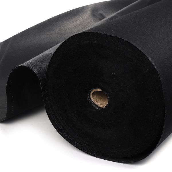 Дублерин воротничковый (сорочечный) 170 г/м², 112 см / 100 метров, INT.170B, черный, IdealTex