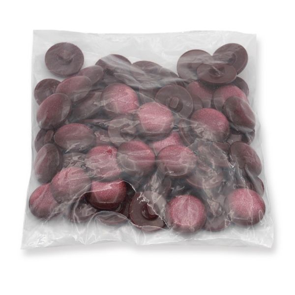 Пуговицы на ножке 32L (20мм), пластик (col.11 бордовый), 72 шт, CR P-45