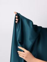 Атлас стрейч для нижнего белья 107 г/м², 125 см / 1 метр, 0180 цв.2063(07) атлантическая глубина