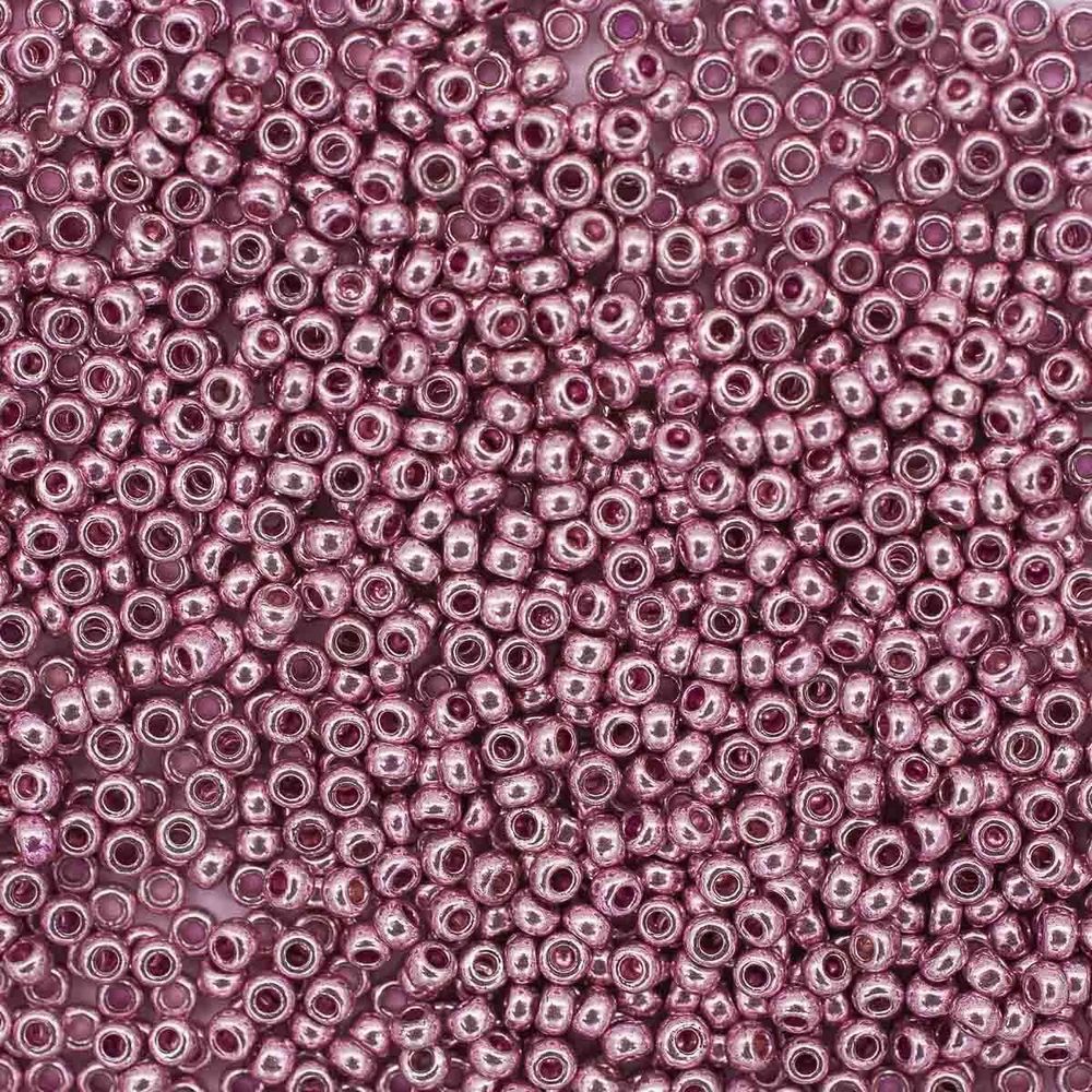 Бисер Preciosa Solgel metallic 10/0 (2.3 мм), 100 г (5х20 г), цв. 18192