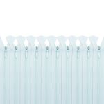 Молния потайная (скрытая) Т3 (3 мм) 1 зам., н/раз., 50 см, неж.гол. 31294 / 50, 10 шт