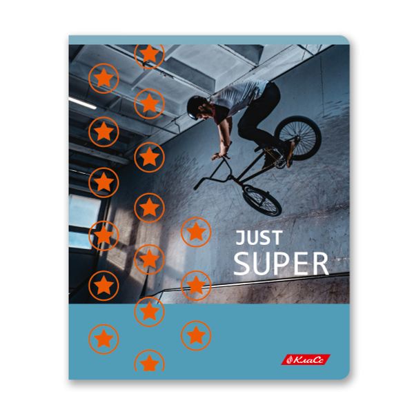 Тетрадь ученическая общая, A5+ 96 л. на скобе 60 г/м², белизна 100%, 5 шт, клетка в термоусадочной пленке, 000780 На скорости, Светоч 96ТЕТк-001