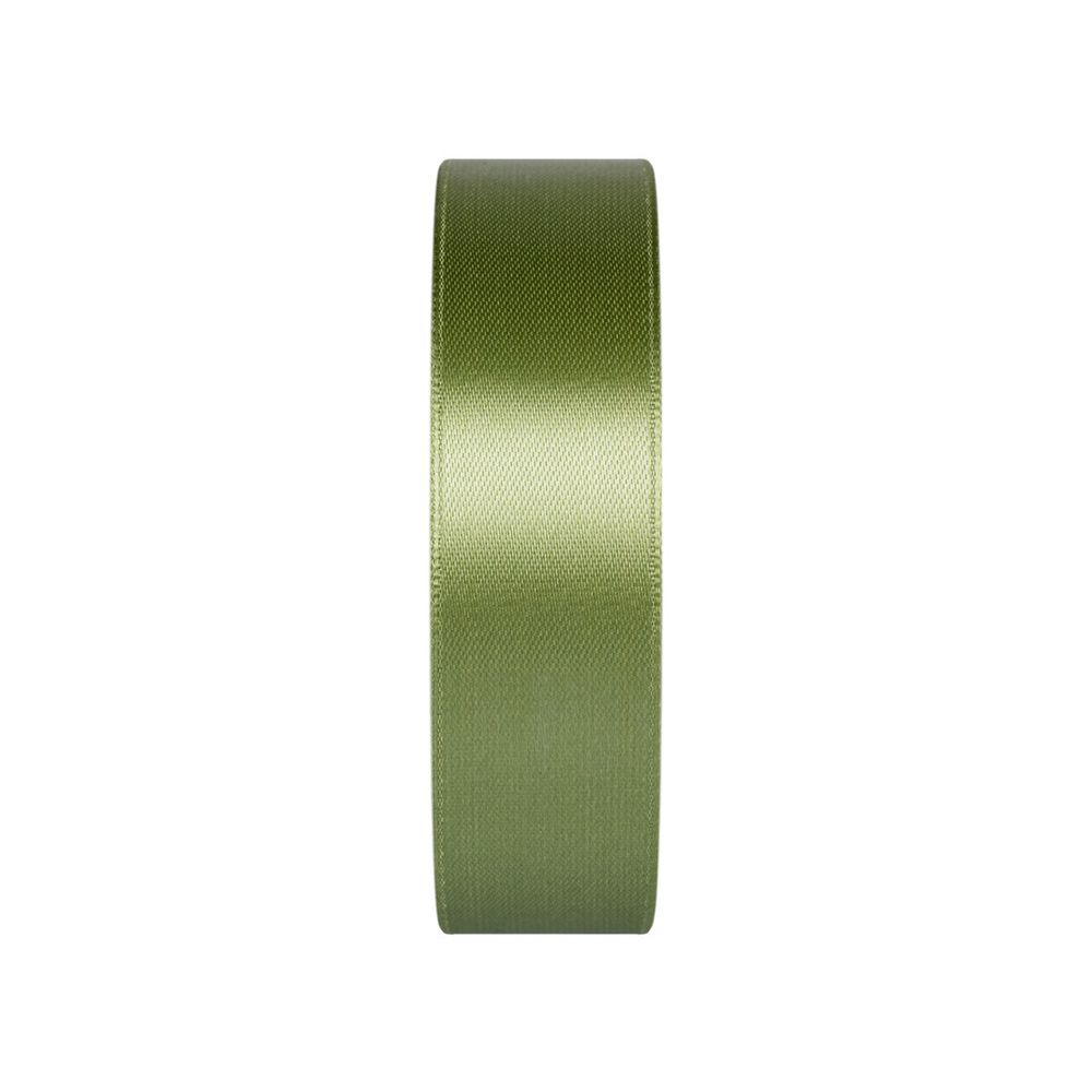 Лента атласная 1-сторонняя 25.0 мм / 33±2 метра, 055 болотный, Gamma