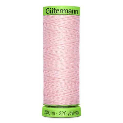 Нитки для тонких тканей Gutermann Extra Fine 150, 200м, 659 св.персиково-розовый, 5 катушек