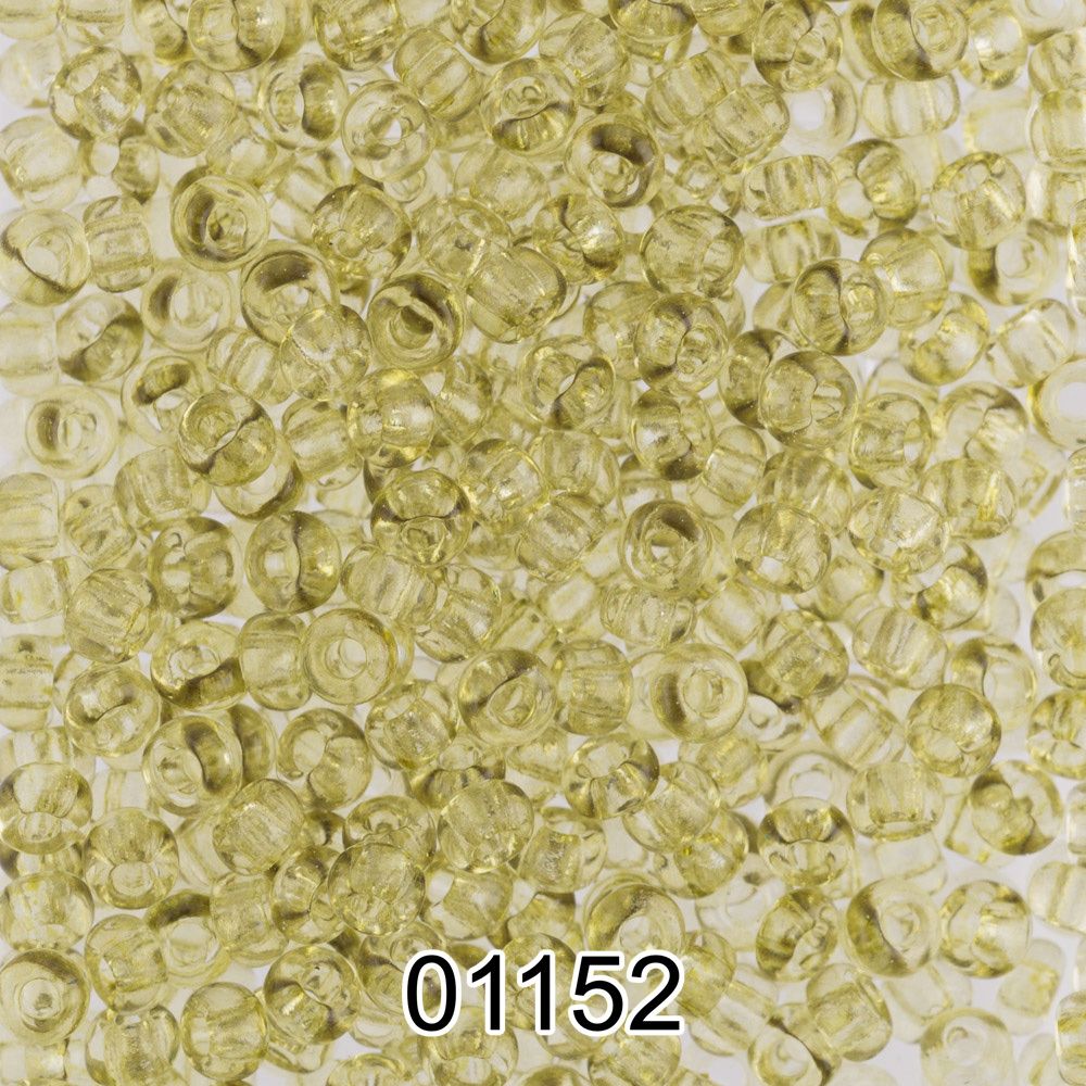 Бисер Preciosa круглый 10/0, 2.3 мм, 500 г, 01152 (Ф411) св.салатовый