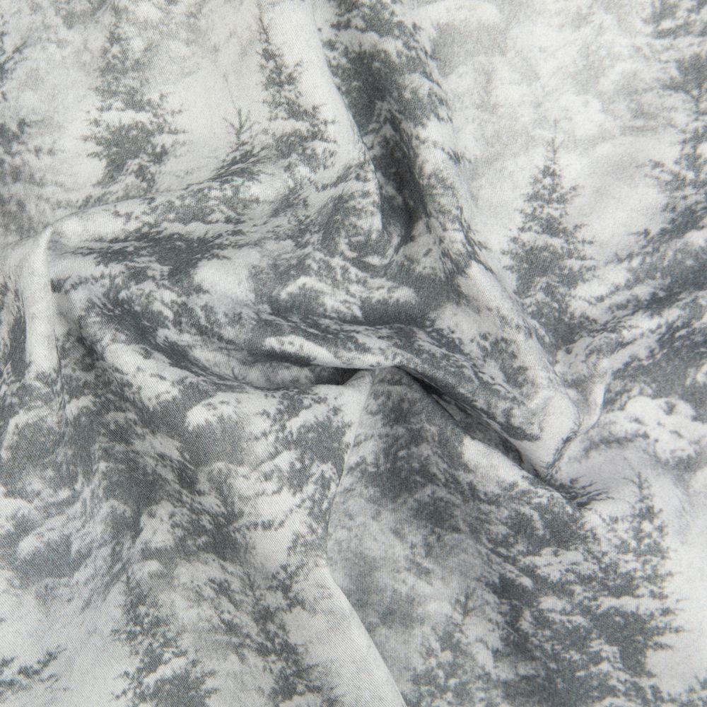 Ткань для пэчворка PEPPY МАГИЧЕСКАЯ ЗИМА ФАСОВКА 50х50 см, 135±5 100% хлопок, МГЗ-08 серый, Peppy МАГИЧЕСКАЯ ЗИМА