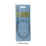 Спицы круговые металл ⌀3,5 мм, 80 см, с металлической леской, Gamma MKG