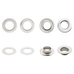 Люверсы металл ⌀13.0 мм (внутр.), h7 мм (внутр.), №28, металл, New Star, никель, уп≈1000 шт