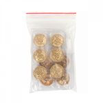 Пуговицы металлические на ножке 32L-20 мм, С-MP09 цв.золото, 10 шт