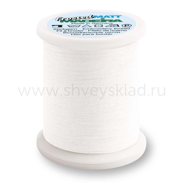 Нитки вышивальные супер матовые Madeira Frosted Matt №40, 500 м, цв. 7803, 9848, 1 катушка