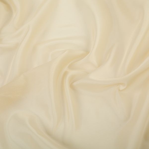 Ткань подкладочная (таффета) 180Т, 57 г/м², 500х152 см, 452 кремовый, Gamma 180Т