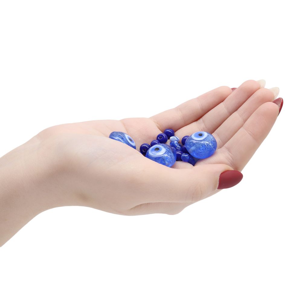 Набор декоративных бусин, 28 шт, Астра Premium