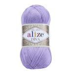 Пряжа Alize (Ализе) Diva / уп.5 мот. по 100 г, 350м, 158 сирень A