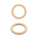 Кольца для бюстгальтера металл ⌀8.0 мм, 20 шт, C180 телесный, ГВ800
