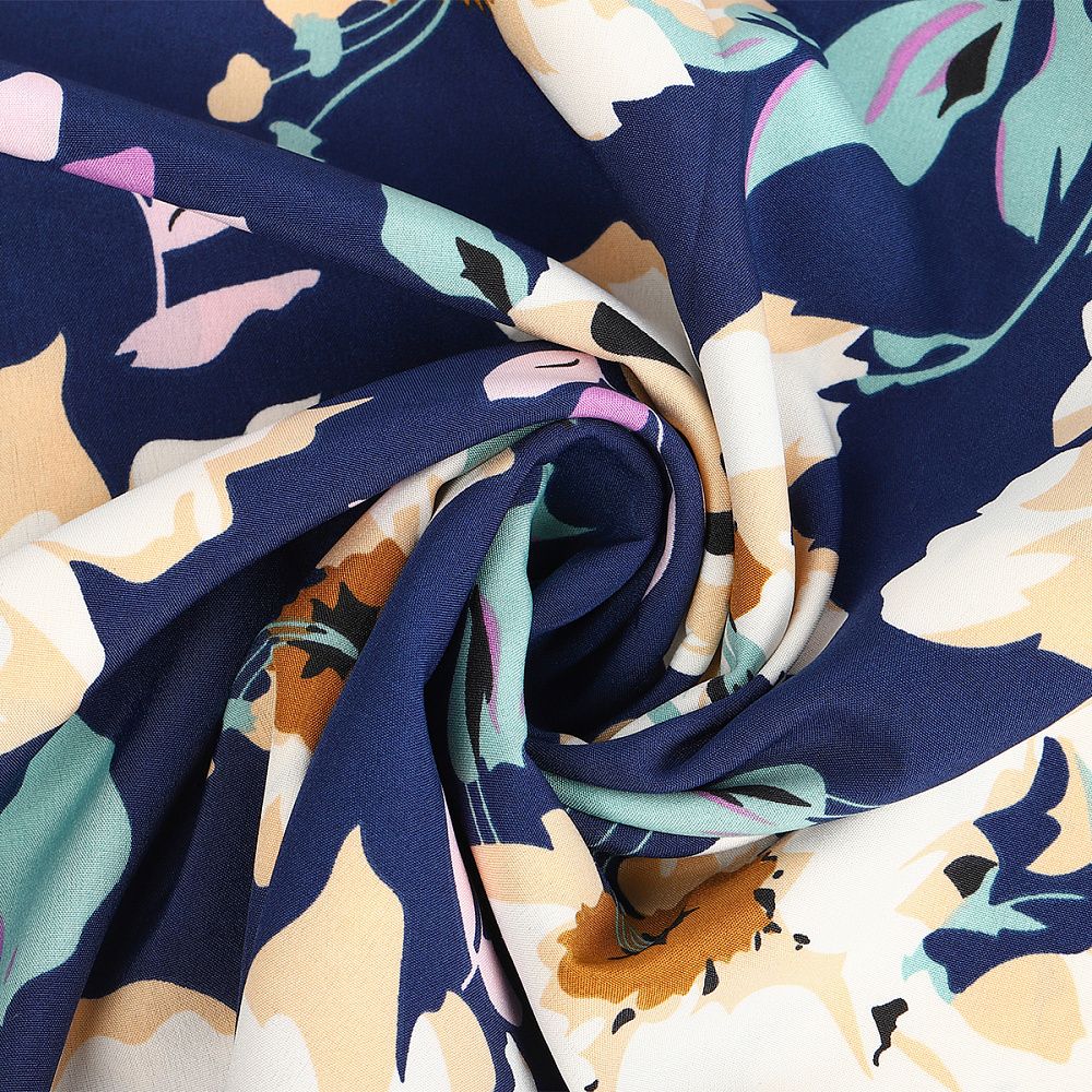 Софт ткань 105 г/м², шир.150 см, в нарезке, M203.1, цв.1 синий, 5 метров /TOS/