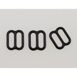 Рамки-регуляторы для бюстгальтера металл 10.0 мм, 170 черный, Arta, 50 шт, 7733815-2