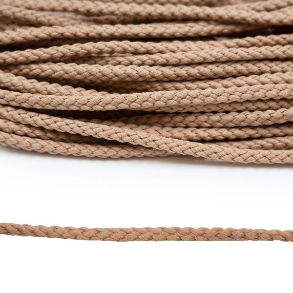 Шнур плетеный ⌀4.0 мм / 200 метров, 014 бежевый