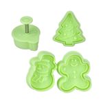 Плунжер 4.5х5.5 см, 4 шт, №02 Новый Год, S-Chief SHF-0029