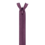Молния потайная (скрытая) Т3 (3 мм) 1 зам., н/раз., 50 см, грязно-сирен., нейлон, 31325 / 50, 10 шт