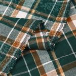 Фланель рубашечная вареная 150 г/м², 150 см / 2 метра, TBY.Fl.T497 зеленый