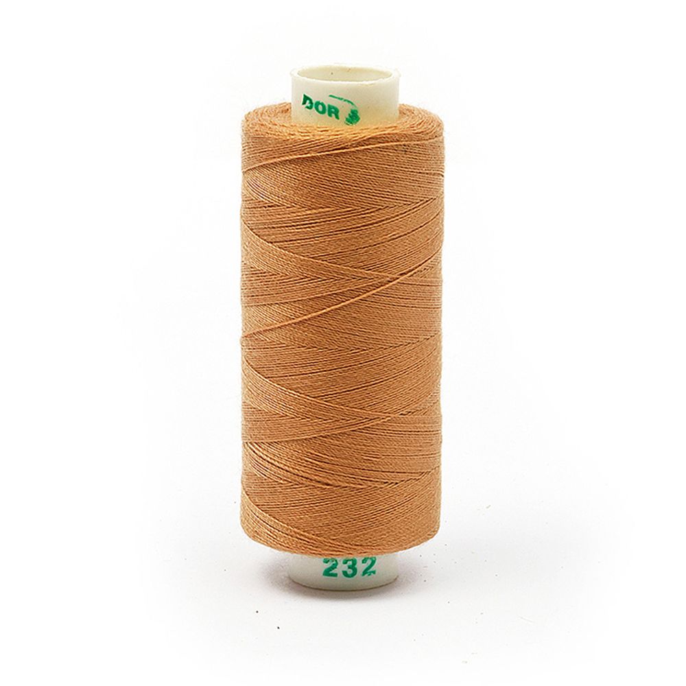 Нитки швейные бытовые Dor Tak 40/2, 366 м / 10 кат., 232 бежевый